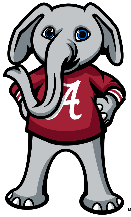 Alabama Crimson Tide 2020-Pres Mascot Logo iron on transfers for clothing